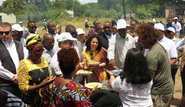 Showcasing School Feeding in Mozambique